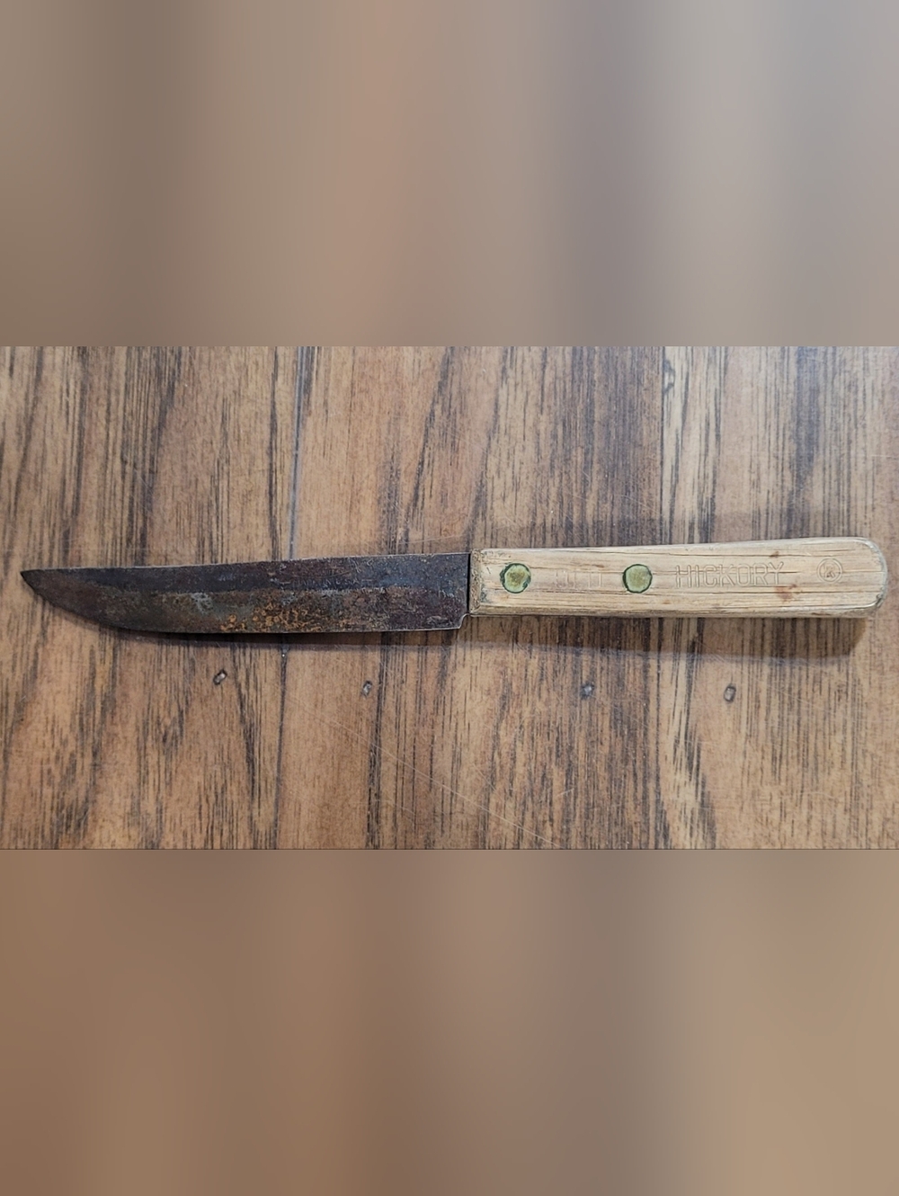 Old Hickory Ontario Wood Handle Knive‎ 7.5"